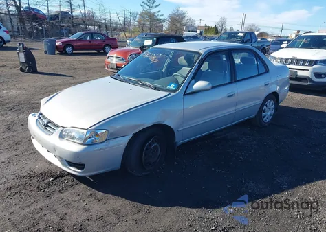 2002 Toyota Corolla Le from USA, damaged, VIN 2T1BR18E02C558296